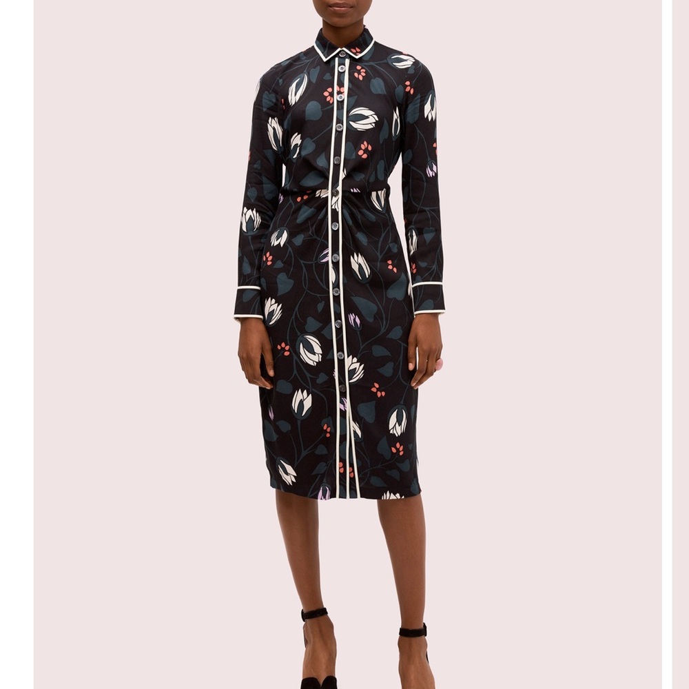 Kate Spade column dress with adjustable back